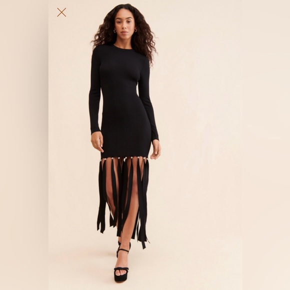 Simon Miller Eclisse Fringe Dress⚜️ - Picture 1 of 5